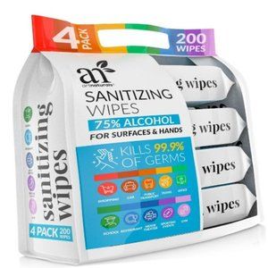 ArtNaturals Sanitizing Wipes 200 Wipes